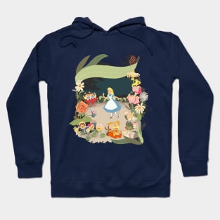 Merveilleuse Alice in wonderland Hoodie